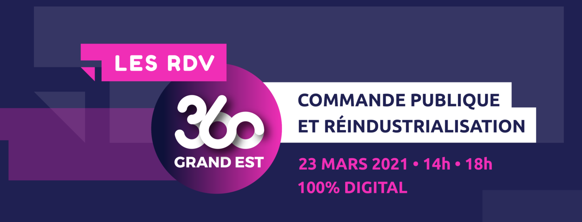 Visuel "Les RDV du 360 Grand Est"