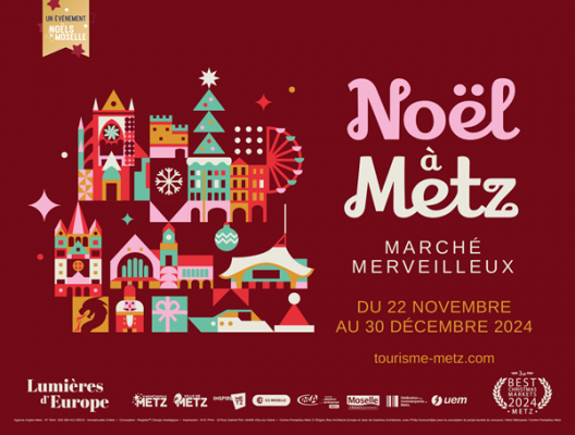 Noël à Metz, Marché merveilleux du 22 novembre au 30 décembre 2024